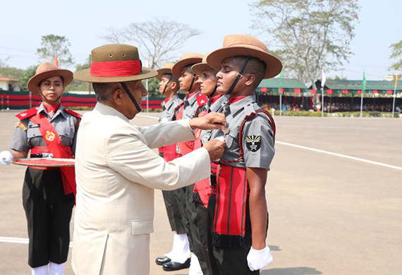 868 New Women Recruits Induct at Assam Rifles Centre; All Women-led Parade Oraganised 