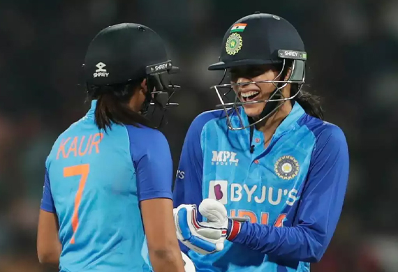 Smriti Mandana & Harmanpreet Kaur Shine as India Defeat West Indies in third T20I Tri-Series Match