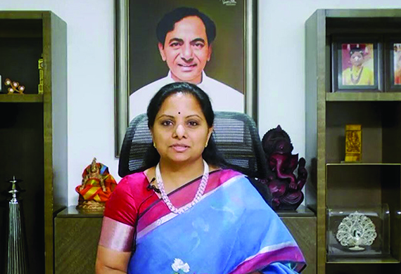 Govt. Should Stop Using Women for Public Relation, Says TRS Leader Kavitha  