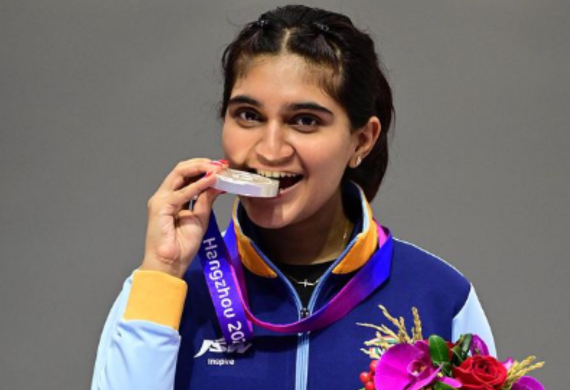 With Gold at Asian Qualifiers Shooter Esha Singh grabs Paris 2024 Olympic quota