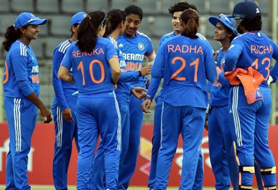 Indian Women defeat Bangladesh with a Dominant 5-0 Series Win
