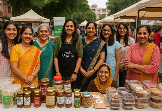 Women Entrepreneurs, Farmers & Startups Join Lucknow Farmers Market Women Entrepreneurs, Farmers & Startups Join Lucknow Farmers Market