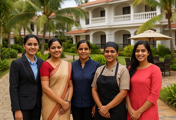 Club Mahindra Transforms Goa's Acacia Palms into All-Women-Run Resort Club Mahindra Transforms Goa's Acacia Palms into All-Women-Run Resort