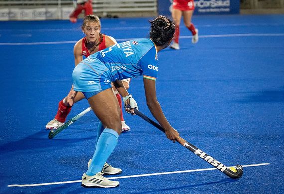 India's Junior Women's Hockey team beats Chile 2-1 at at Four Nations Tournament India's Junior Women's Hockey team beats Chile 2-1 at at Four Nations Tournament