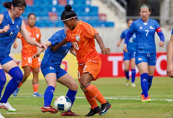 Indian Women's Football Team Secures Record 13-0 AFC Win Over Mongolia Indian Women's Football Team Secures Record 13-0 AFC Win Over Mongolia