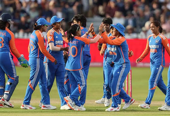 Amanjot & Jemimah Shine as India Clinch 24-Run Victory Over England in 2nd T20I Amanjot & Jemimah Shine as India Clinch 24-Run Victory Over England in 2nd T20I