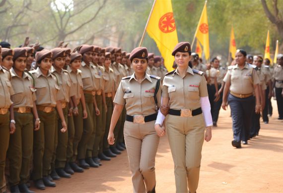 10,000+ Women Police Deployed in UP for Kanwar Yatra Safety 10,000+ Women Police Deployed in UP for Kanwar Yatra Safety