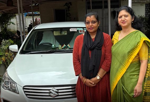 Sandhya Rani Majhi Becomes Odisha's First Woman Government Vehicle Driver