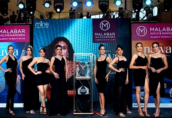 Malabar Gold & Diamonds Launches 'NUWA by Mine Diamonds' at Mumbai Event Malabar Gold & Diamonds Launches 'NUWA by Mine Diamonds' at Mumbai Event