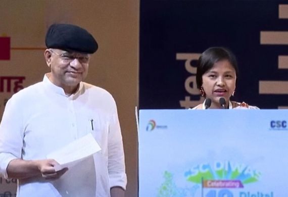 Digital India@10 honors Meghalaya's Rose Angelina for Rural Tech Empowerment Digital India@10 honors Meghalaya's Rose Angelina for Rural Tech Empowerment