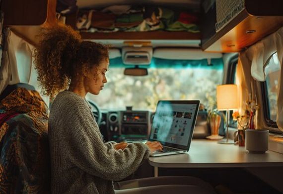 Productivity Meets Paradise: Tools and Insurance Female Solopreneurs Need for RV-Based Work Productivity Meets Paradise: Tools and Insurance Female Solopreneurs Need for RV-Based Work