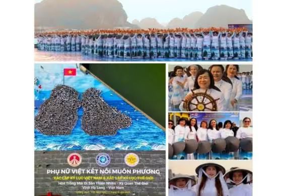 Vietnamese Women Connecting the World LETA'SCON Sets World Record
