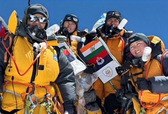 All-Women BSF Team Scales Mount Everest, Creates History