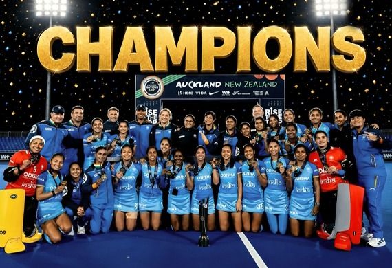 India Defeats New Zealand 2-0 to Lift Women's Nations Cup