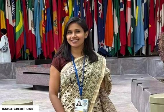 Umme Marufa Joins Bangladesh Deputy HC in Kolkata