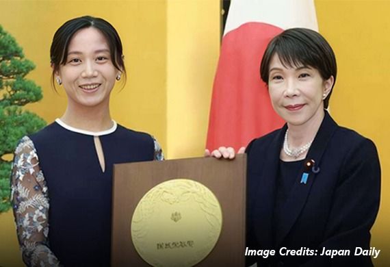 Japan Honors Speed Skating Legend Miho Takagi