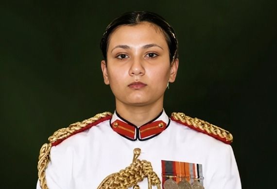 Major Navya Shekhawat Becomes First Woman Army President's ADC