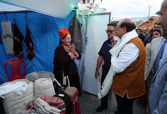 SARAS Mela Boosts Market Access for Ladakh's Women SHGs