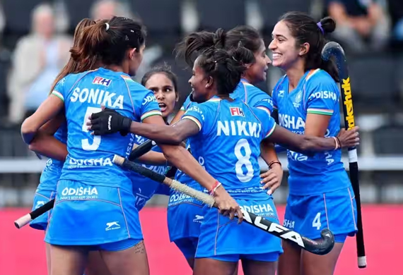 Indian Women's Hockey Team thrashes Thailand 5-4 in World Cup Qualifier