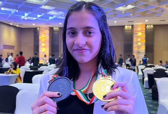 Chess Prodigy Divya Deshmukh Claims Silver in Asian Women Blitz