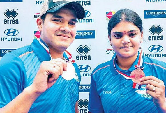 Indian Women's Compound Archery Team advances to the Finals