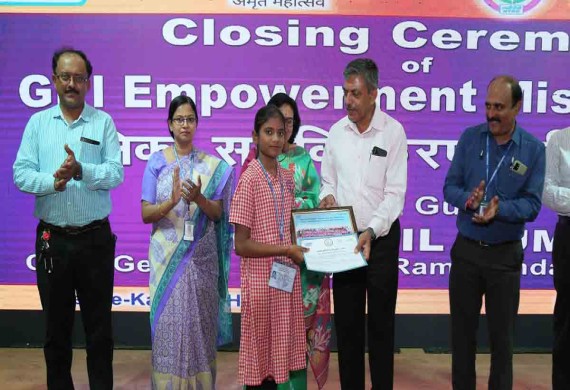 Girl Empowerment Campaign comes to a close in NTPC Ramagundam