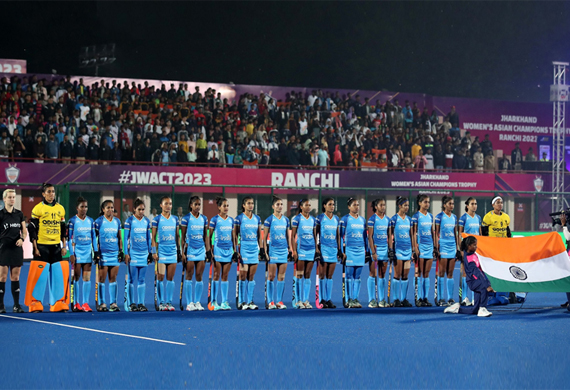 India Defeat Korea 5-0, Move to Women's Asian Championship Semis 