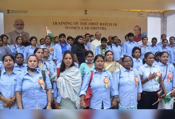 Delhi Lt.G Introduces a Training Program for Female Cab Drivers