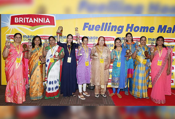 Britannia Marie Gold's My Startup campaign3.0  to help Homemakers establish their Enterprises