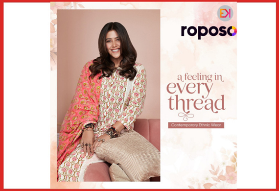 Ektaa Kapoor & Roposo Introduce Women's Ethnic Wear Category in Co-created Brand Ek Ektaa Kapoor & Roposo Introduce Women's Ethnic Wear Category in Co-created Brand Ek
