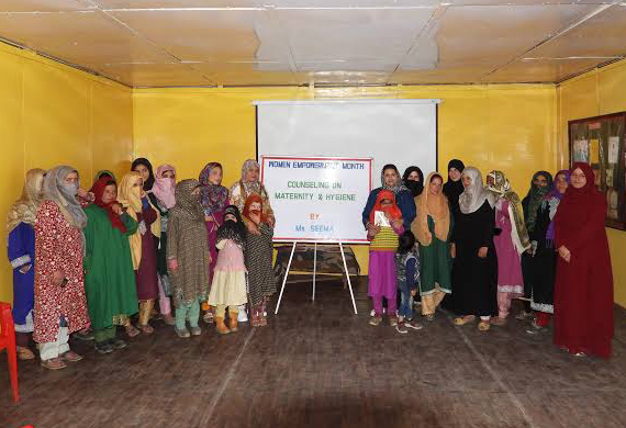 Indian Army Organises 'Educative Health Forum' in Machhal Sector to Empower Women in Personal Health & Hygiene