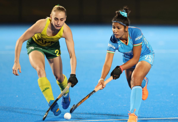India Ties with Australian Women's Hockey Team in Third Game of Australian tour 