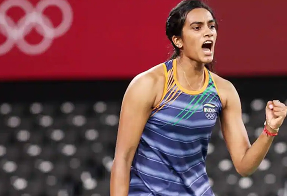 PV Sindhu Blazes into Second  Successive Olympic semi-final winning over Akane Yamaguchi