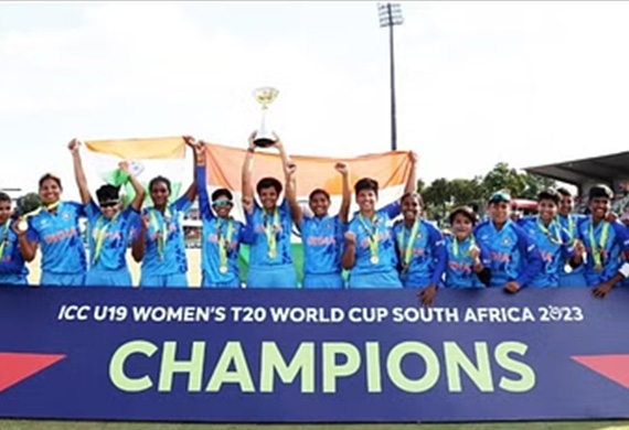 Indian women's U-19 team honored by Sachin Tendulkar and BCCI