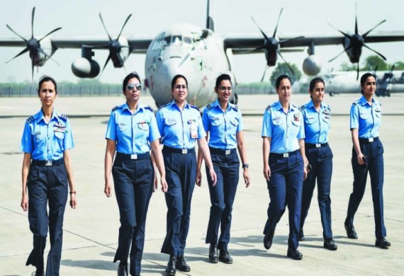 Women officers in the Air Force to take centre stage on Republic Day