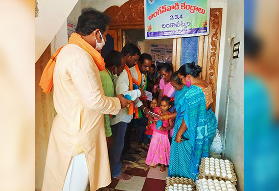 Raising public awareness of the Matru Vandana scheme, vaccination drives, and other initiatives Raising public awareness of the Matru Vandana scheme, vaccination drives, and other initiatives