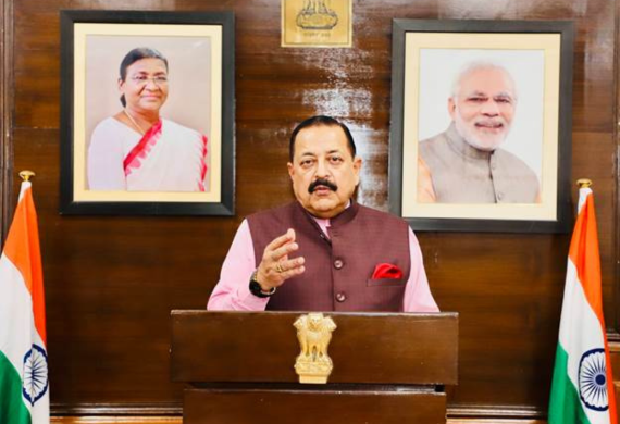 Minister Dr. Jitendra Singh Communicates with Participants in Several Central Government Programs