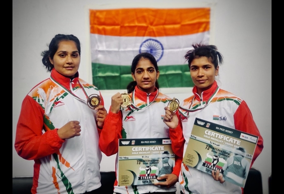 Indian boxers Nikhat Zareen & Nitu Win Gold Medals at Strandja Memorial Boxing Tournament in Bulgaria