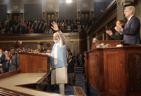 PM Modi Commends President Murmu & Advocates Women-led Development in US Congress