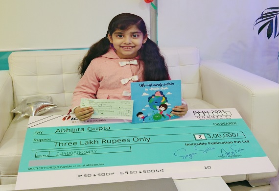 Young Writer Abhijita Gupta Won INR 3 lakh Royalty after Her Latest Book Debut Young Writer Abhijita Gupta Won INR 3 lakh Royalty after Her Latest Book Debut