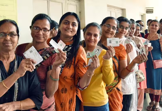 Women voters outnumber men in 50 percent of Karnataka constituencies 