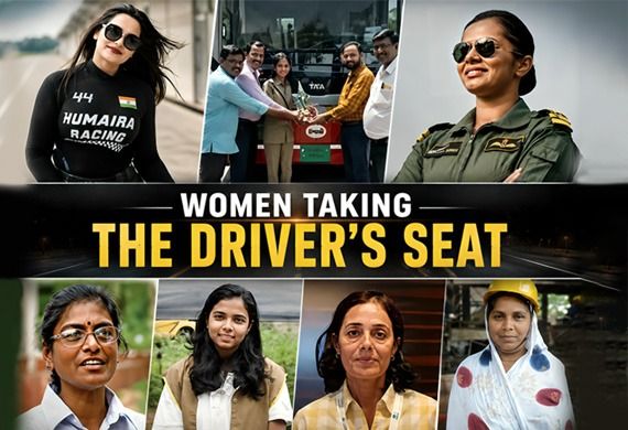 Women Behind the Wheel: 7 Indian Women Driving Beyond Stereotypes