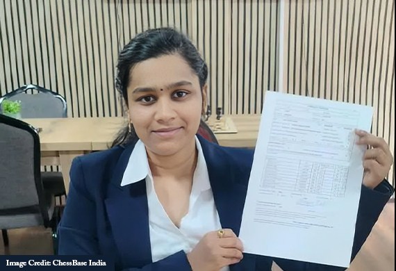 Sahithi Varshini Becomes First Woman WGM from Visakhapatnam 