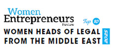 Top 10 Women Heads of Legal from the Middle East - 2025