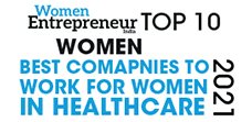 Top 10 Best Companies to work for women in Healthcare - 2021