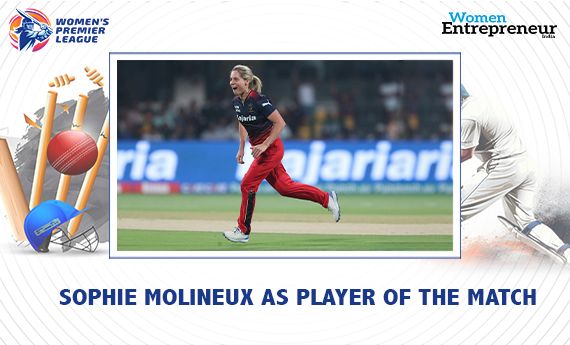 Aussie Player Sophie Molineux grabs Player of the Match
