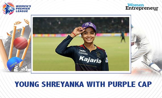 Emerging Player Shreyanka Patil dons the Purple Cap, takes Highest 13 Wickets